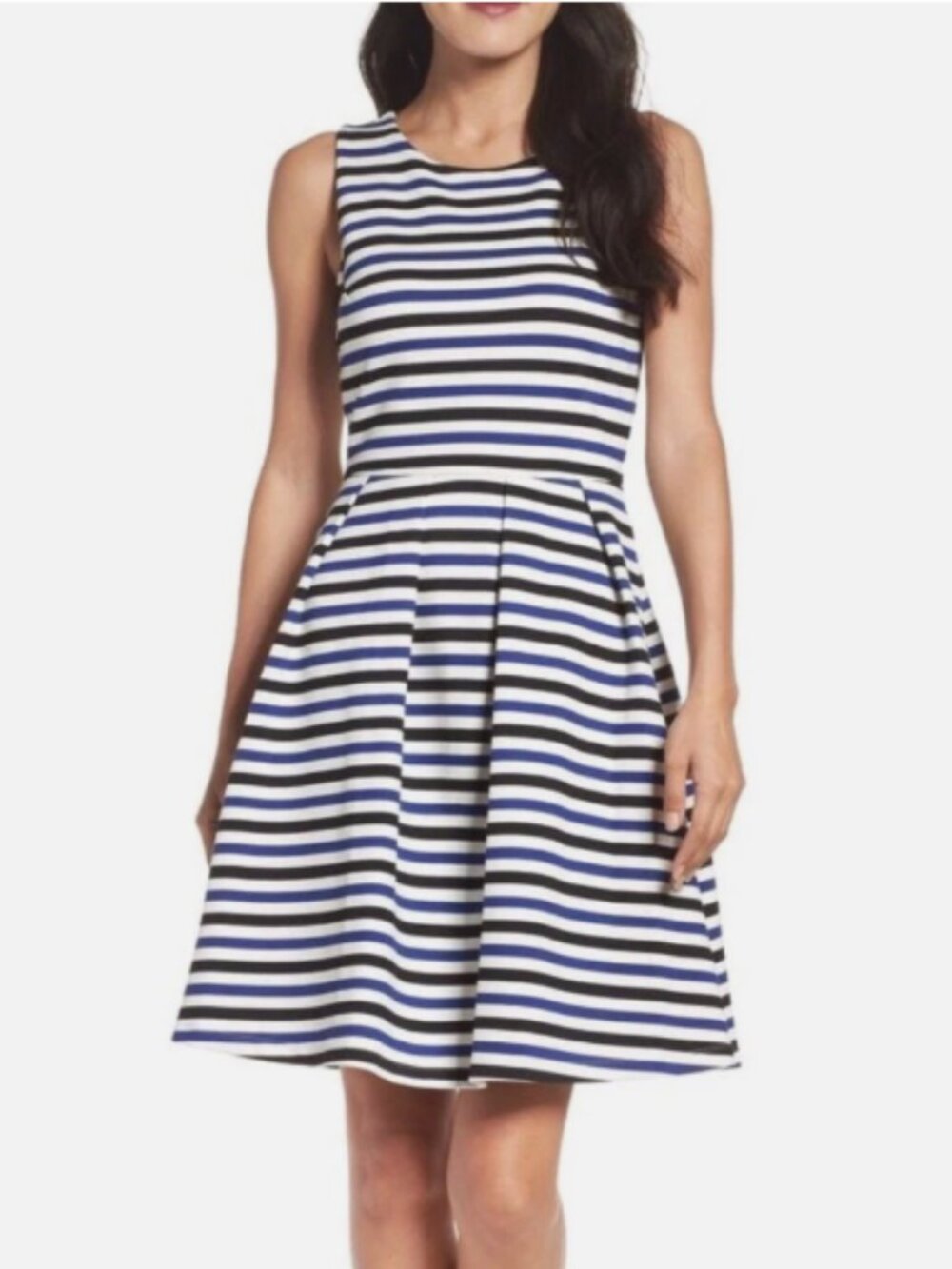 Felicity & Coco Striped Dress Size M